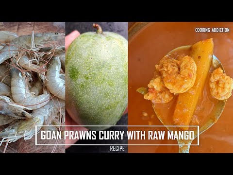 Goan Prawns Curry with Raw Mango | Prawns Curry Goan Style | Shrimps Curry Recipe | Goan Cuisine