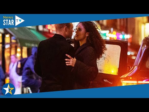 Ex-EastEnders stars Jessica Plummer and Ben Hardy kiss in street as romance goes public