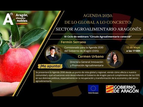 Fotograma del vídeo: Agenda 2030. De lo global a lo concreto: sector agroalimentario aragonés
