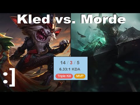 Kled vs. Mordekaiser - Still possible to win a ranked Kled game..? (stream highlight)