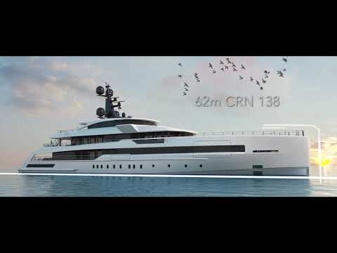 Luxury SuperYachts - CRN Yachts - The CRN M/Y 138 - Ferretti Group