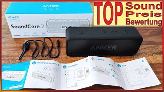 Anker SoundCore 2 Bluetooth Lautsprecher - Test & Vergleich Dockin D Fine - Top Sound - Top Preis