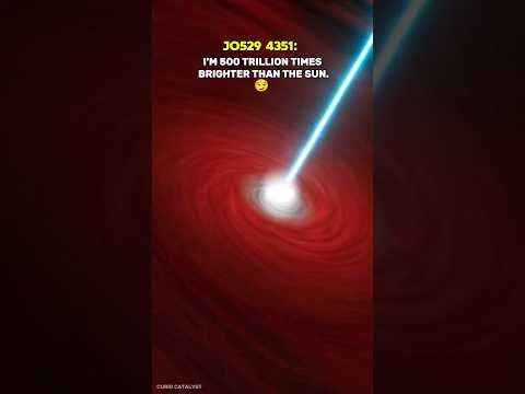 Who Is The Brightest Quasar In This Universe?#shorts #cosmos #cosmology #quasars