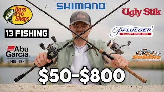 ULTIMATE Bass Fishing Rod/Reel Buyers Guide! (All Budgets)