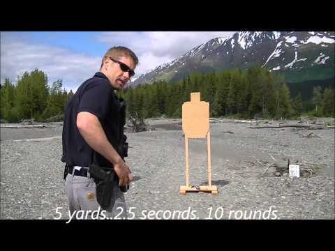 Shooting a 290 on the Viking Tactics 1/2 and 1/2 drill