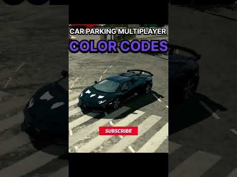 BEST COLOR CODES IN VAR PARKING MULTIPLAYER #shorts #cpm #fyp