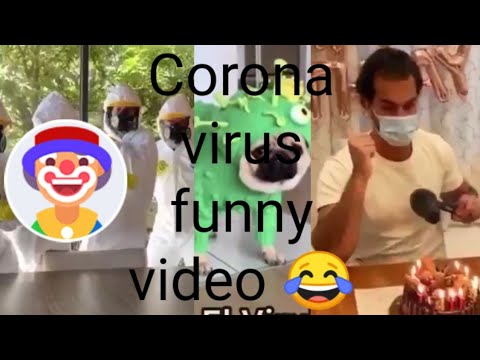 Corona virus funny video 😂 😄 Best funny 😂