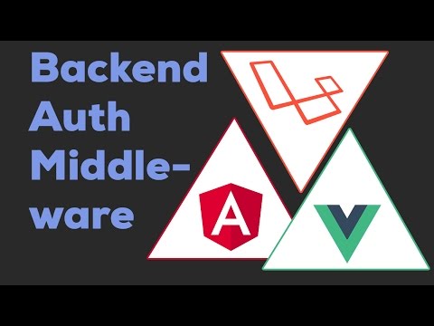 LARAVEL JWT MIDDLEWARE | Laravel Angular 2 Vue js 2