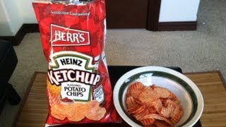 Herr's Heinz Ketchup Flavored Potato Chips Review