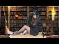 ASMR Pantyhose And Leather Sounds Witch Dominatrix English Español Premiering Tonight 8pm EST