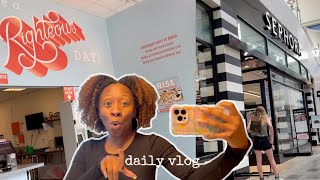 SPEND THE DAY WITH ME| Still searching for this cutting board, work, and new product alert!