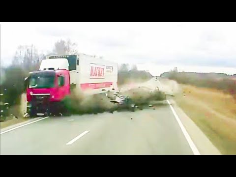 Total  NEAR DEATH CAPTURED Fails !!! Ultimate Near Death Video Compilation 2024 - Truck Hit Car 2024