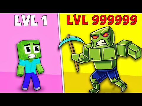 CROOK VS BOSS LVL 1 ZOMBIE THUNK VS LVL 99 ZOMBIE BOSS