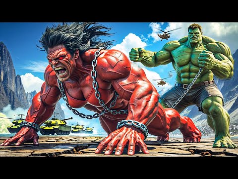 BLUE HULK vs RED HULK EPIC BATTLE! However, KING KONG Unexpected SAVE Changes Everything!
