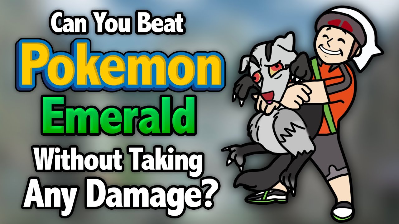 Can You Beat Pokemon Emerald Without Taking Any Damage?