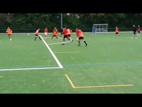 Atilla Karaca Trainingsspiel mit Türk FC Hattersheim erste Mannschaft 2