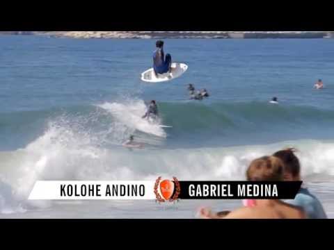 REGULAR vs GOOFY | Kolohe Andino & Gabriel Medina