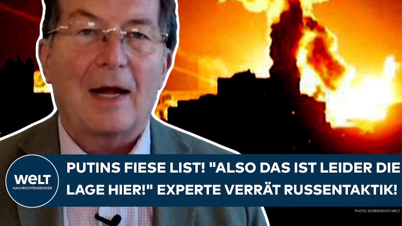 UKRAINE-KRIEG: Putins fiese List! "Also das ist leider die Lage hier!" Experte verrät Russentaktik