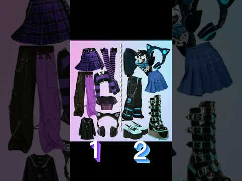 ⛓ Choose your side! || Pick a side (💜vs💙) 🖤 #shorts #pickasideyoutube