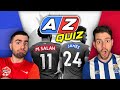 Can You Pass This A-Z Premier League NAMES Quiz?