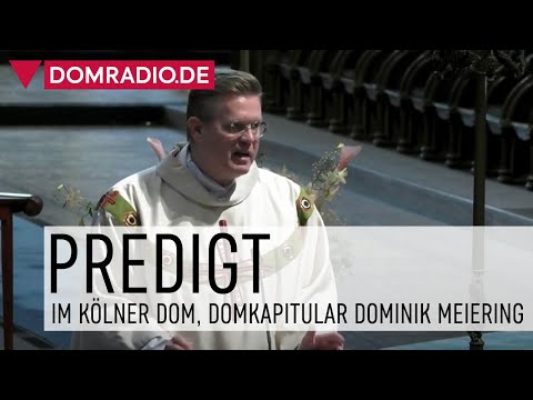 Domkapitular Dominik Meiering über den Auftrag der Taufe – Predigt Frühmesse, 17.05.2021