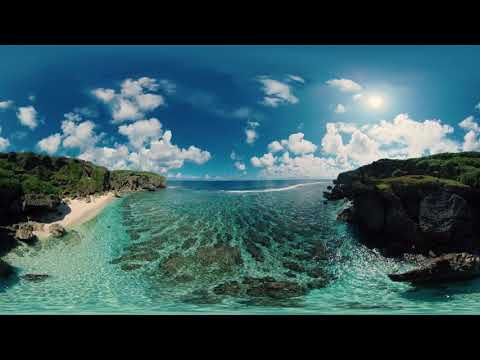 ドローンで体験！空中から与那国島観光｜360度動画でVR体験