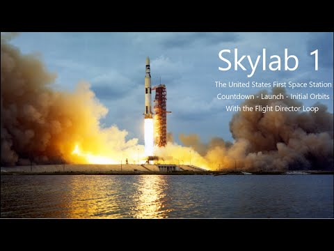 Skylab 1 - Countdown/Launch/Orbits (With FD Loop)