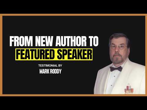 Testimonial | From New Author to Multiple Events 🚀