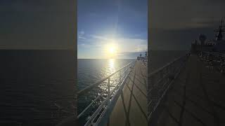 Pôr do Sol Incrível! #danceinstructor #cruise #tripulantes