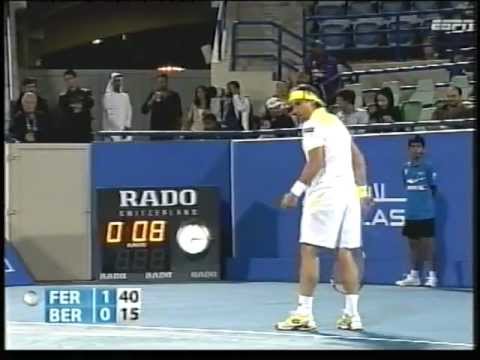 Ferrer v Berdych highlights pt1