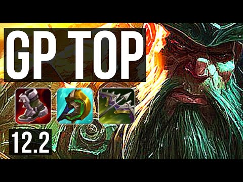 GANGPLANK vs LUCIAN (TOP) | Rank 3 GP, 500+ games, 6/2/7 | KR Grandmaster | 12.2