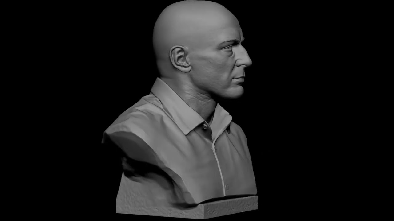 조 로건 3D 프린트 모델