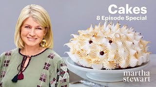 Martha Stewart's 8 Cake Recipes Pt. 1 | Cooking School | Martha Stewart