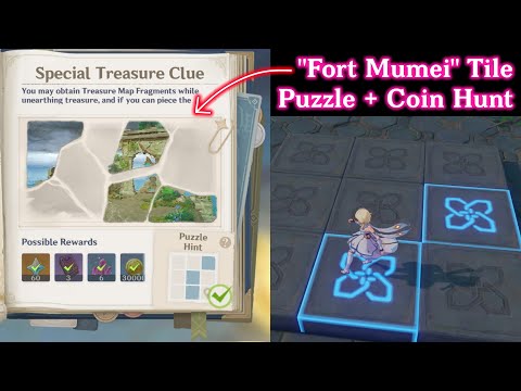 How to Solve the "Fort Mumei" Special Treasure Clue Puzzle + Treasure Area 5/6 Guide