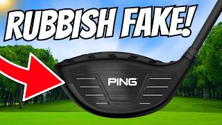 He got CONNED buying a FAKE TEMU Ping Driver!