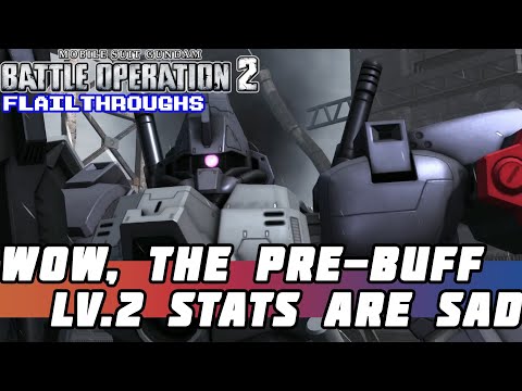 Gundam Battle Operation 2: Rob Can't Recall Which Immobile Fire Skill Gaz-L Grau Got Buffed With