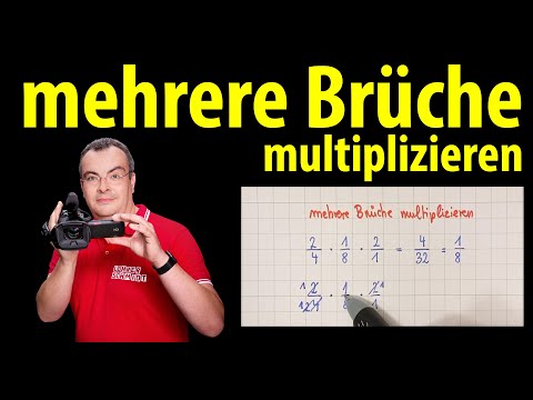 Multiplying multiple fractions - explained very simply |  Lehrerschmidt