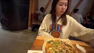 妻学生時代行きつけのフロリダディズニーのところにあるピザが美味しすぎた