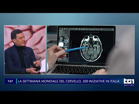 Settimana mondiale del Cervello - il Prof. Barbanti al Tg1