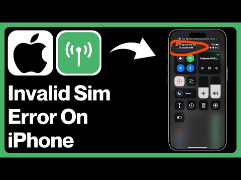 How to Fix “Invalid SIM” Error on iPhone