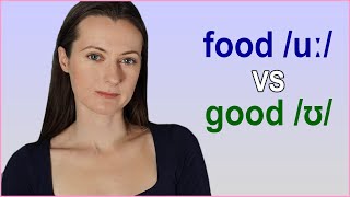 How to pronounce food | long and short u