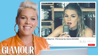 Pink Watches Fan Covers On YouTube Glamour