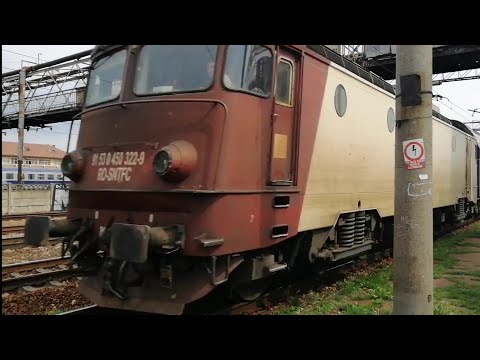 EA 322 tranziteaza Halta Bucuresti Basarab cu trenul IR 1825 (Bucuresti Nord - Tg. Jiu)