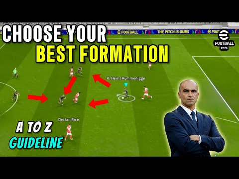 Руководство по лучшим формациям от А до Я — для всех стилей игры ✨ eFootball 2025 Mobile🎮