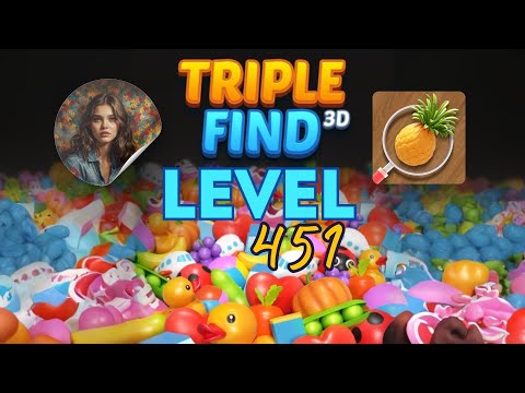 Triple Find - Match Triple 3D Level 451 - YouTube