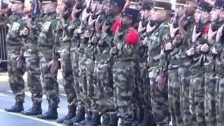 LA MARSEILLAISE chantée par le 1er RAMa (1er régiment d'artillerie de marine)l