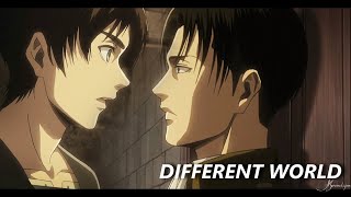 Eren & Levi  Different World (18+)