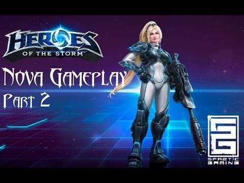 Heroes of the Storm: Creepy Creeps (Nova Gameplay)
