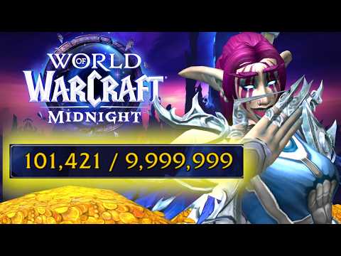 101K Gold Farming w/ 29K Gold Farm In WoW Midnight - Gold Making