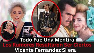 Vicente Fernandez Y Sus Amantes Secretos | No lo vaz a Creer